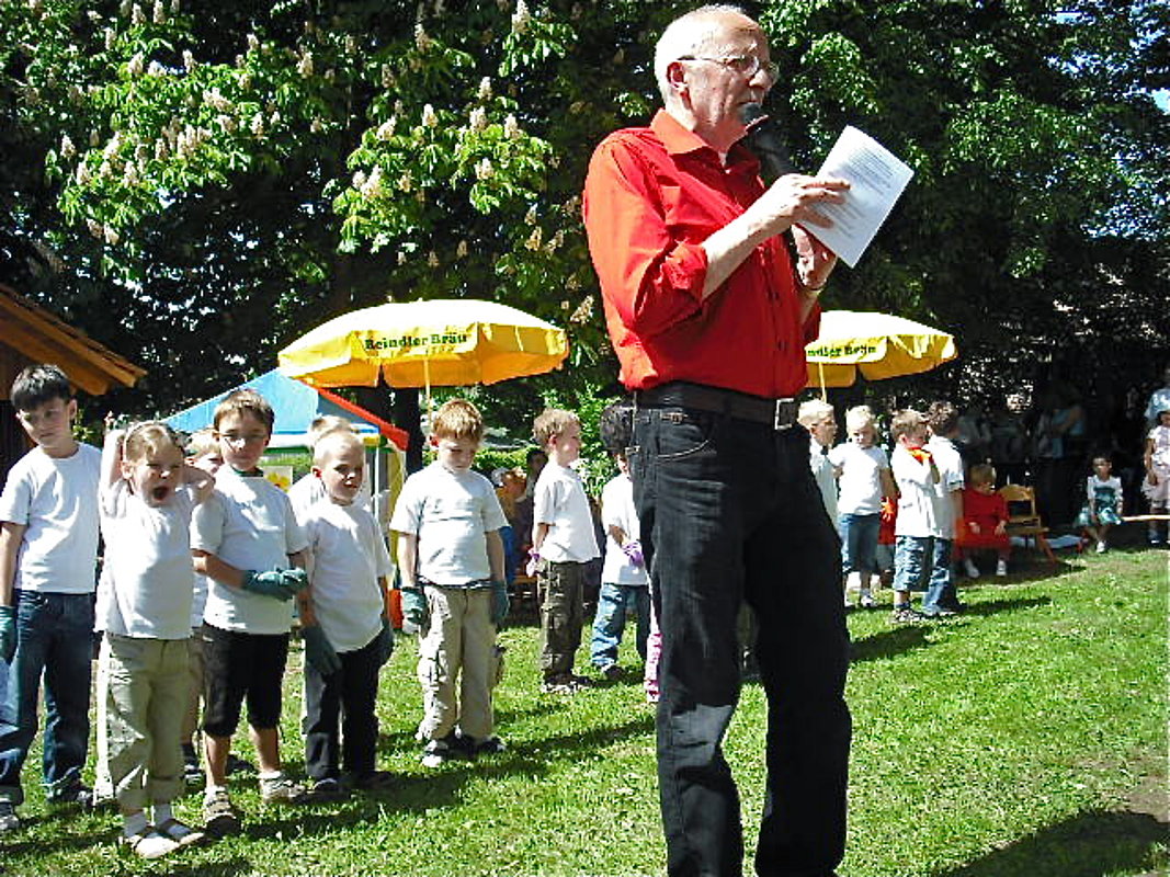  Dekanat Leutershausen: Kindergarten Sommerfest Illustration 