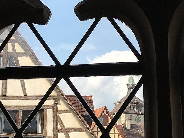 Blick aus St.Peter auf die Altststadt